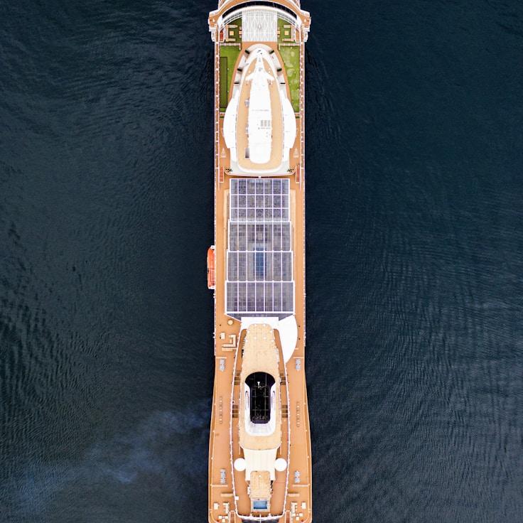 Yacht lifestyle scene